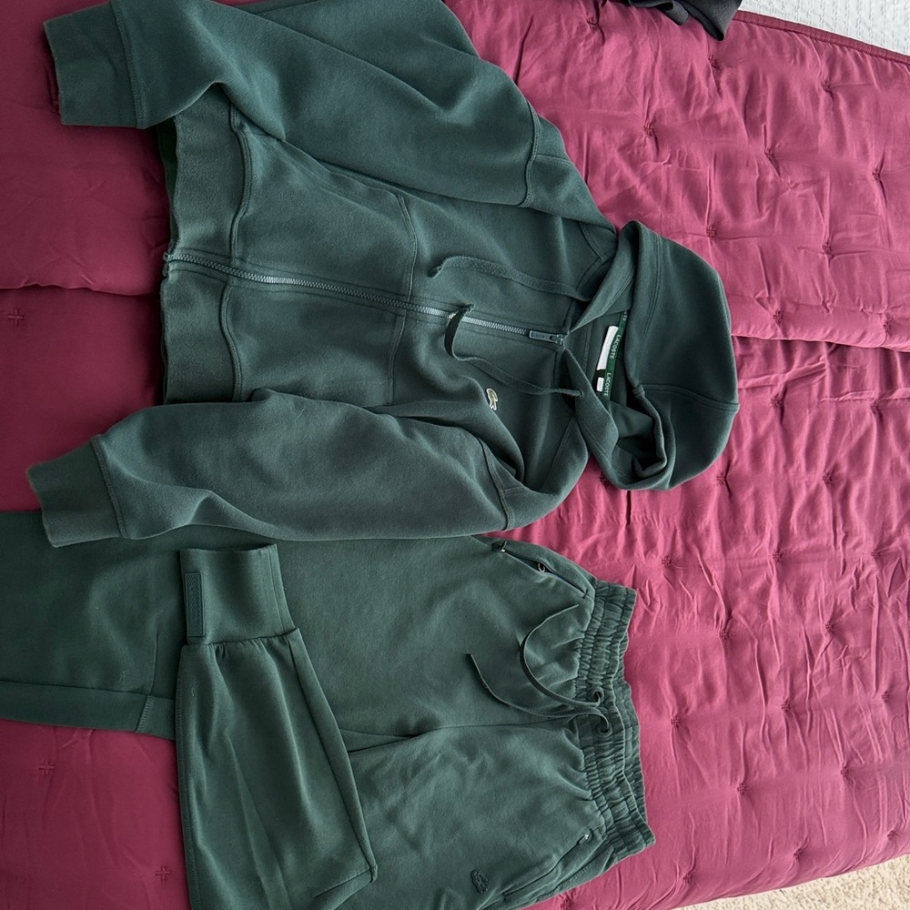 Lacoste Green Tracksuit Set